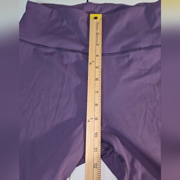 Thrive Société Women's Seamless 7/8 Leggings - Loganberry Purple Size Large - Picture 15 of 16
